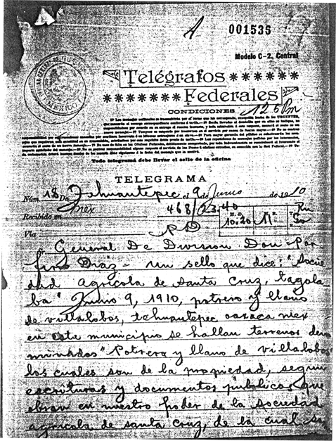 imagen del telegrama 1536